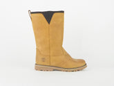 Timberland Cedar Grove A1BP7 Wheat Leather Pull On Boots